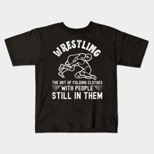 Funny Wrestling Kids T-Shirt